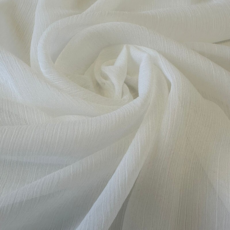 Chiffon - Off White 
